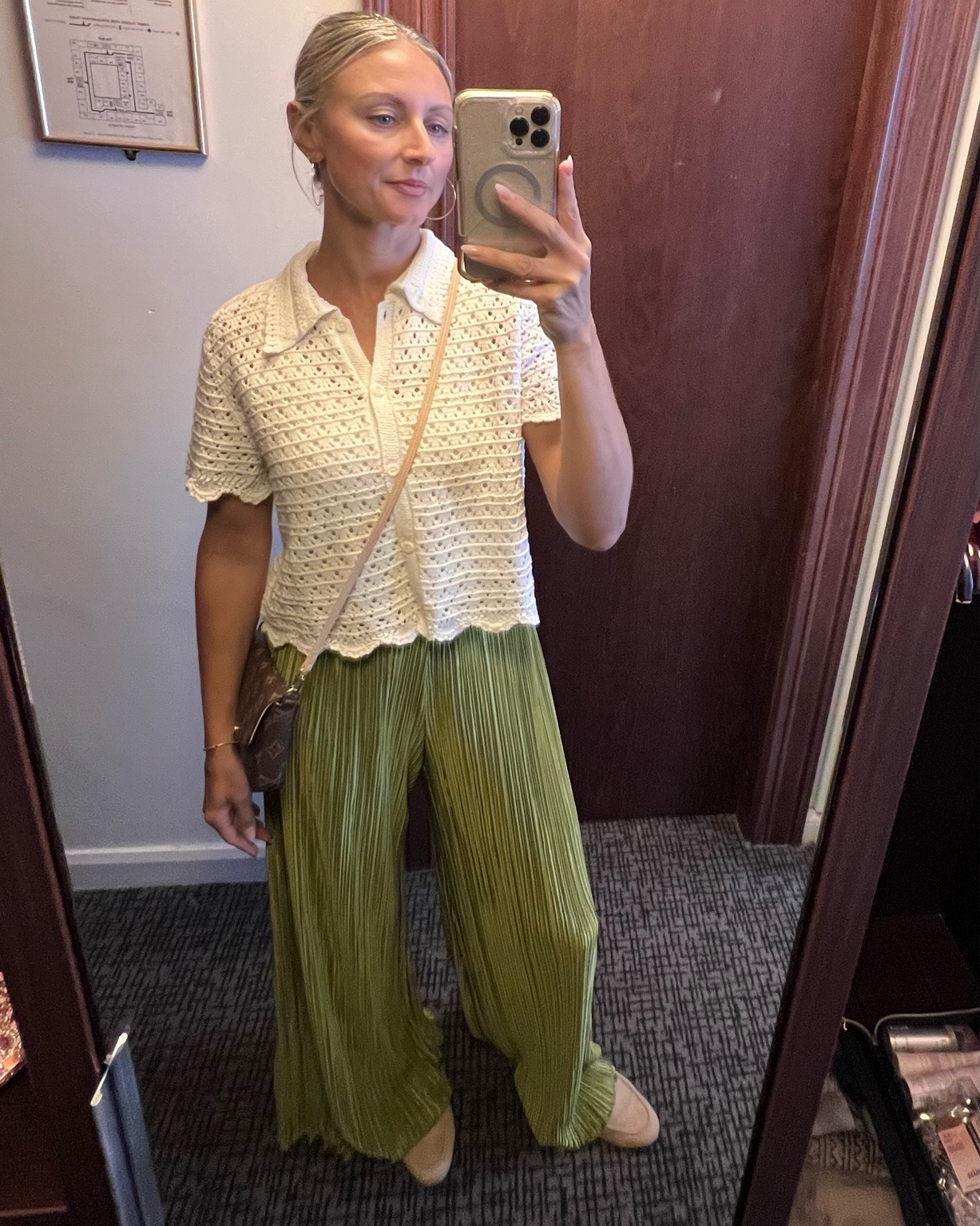 48 hrs in Dublin and this is what I wore 🇮🇪
Crocheted button up polo- size small
Green palazzo pants- size medium
Polka dot set- xs in both

#LTKdayinmylife #LTKTravel #LTKOver40