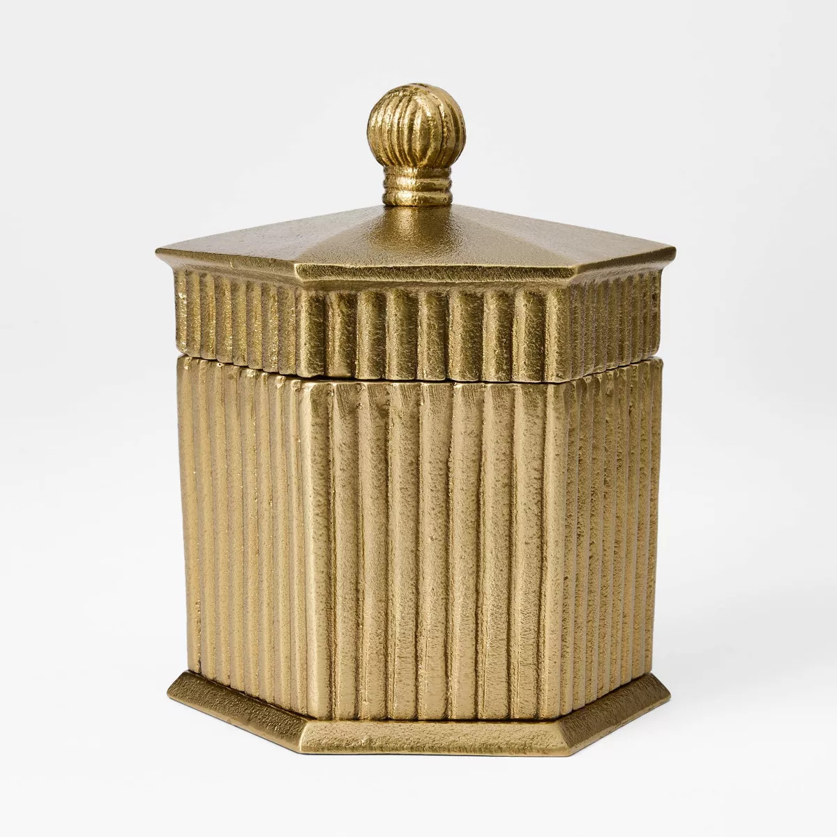 Vintage Metal Decorative Box - Threshold™ designed with Studio McGee | Target