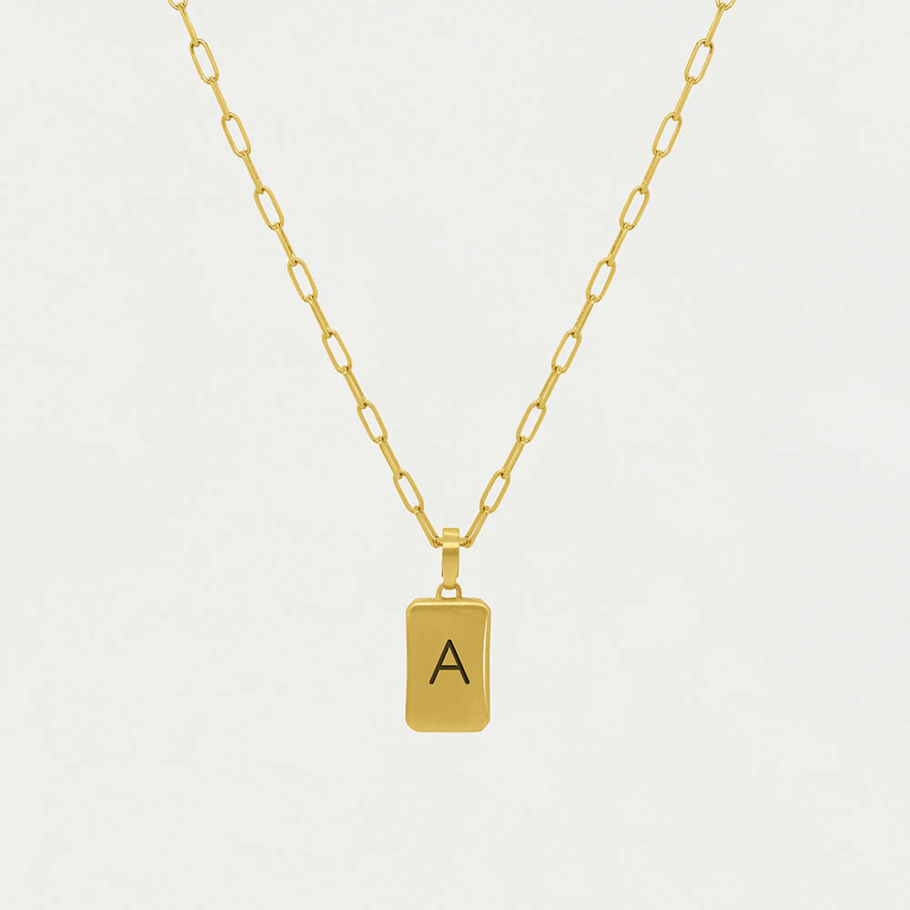 Small Initial Pendant Necklace | Dean Davidson