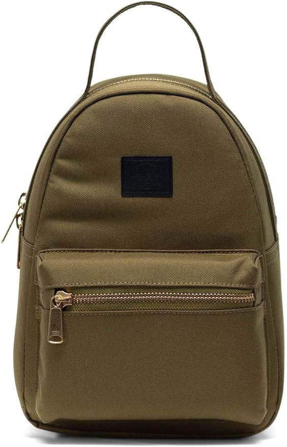 Herschel Nova Backpack, Khaki Green, Mini 9L | Amazon (US)