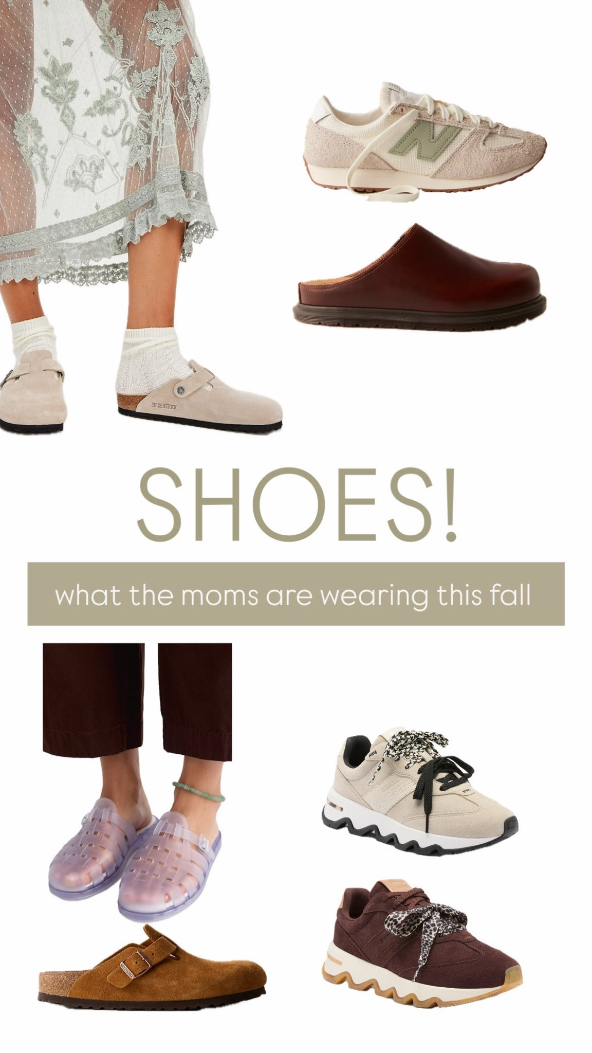 SHOES! | What the moms are wearing this fall 🤎

#LTKootd #LTKmomlife #LTKSaleAlert