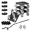 Heavy Duty 1500LBS Furniture Dolly & Movers with 5X 360° Wheels - Carbon Steel Panel & Non-Slip ... | Amazon (US)