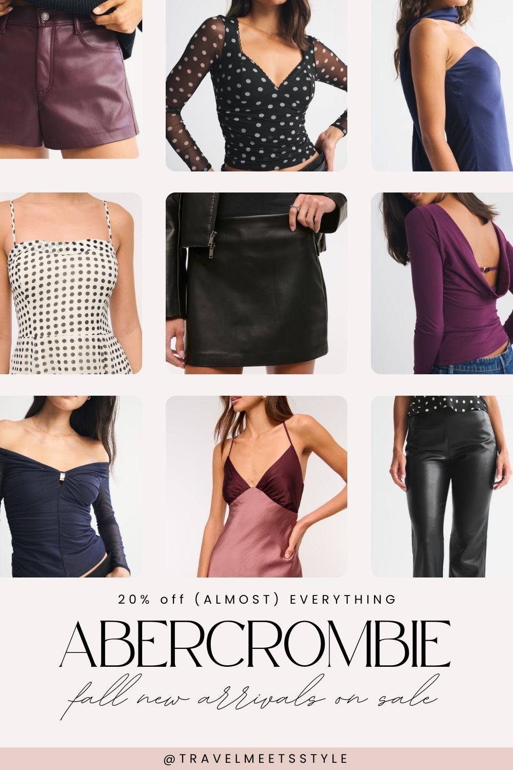 Abercrombie favorites currently 20% off! 


Fall outfits, fall outfit ideas, wedding guest dress, fall date night outfits, fall fashion, leather skirt, leather pants, fall dress, polka dot top, polka dot dress, scarf dress

#LTKFallSale #LTKStyleTip