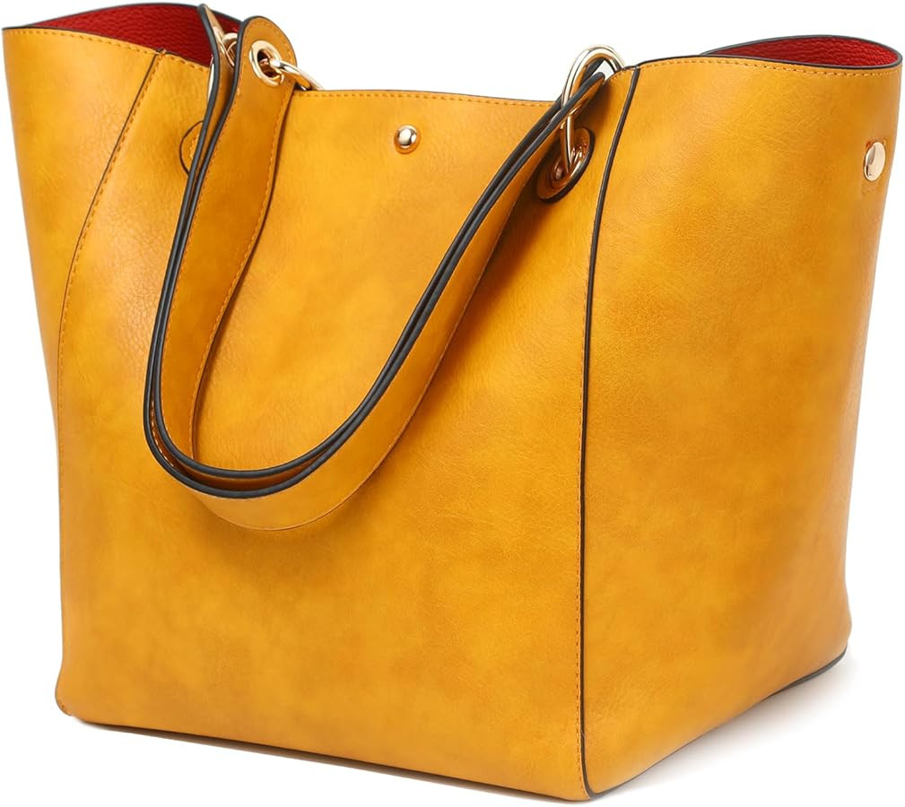 sqlp Large Work Tote Bag for Women Designer Purses and Handbags Big Bucket bags Ladies Travel Cro... | Amazon (US)