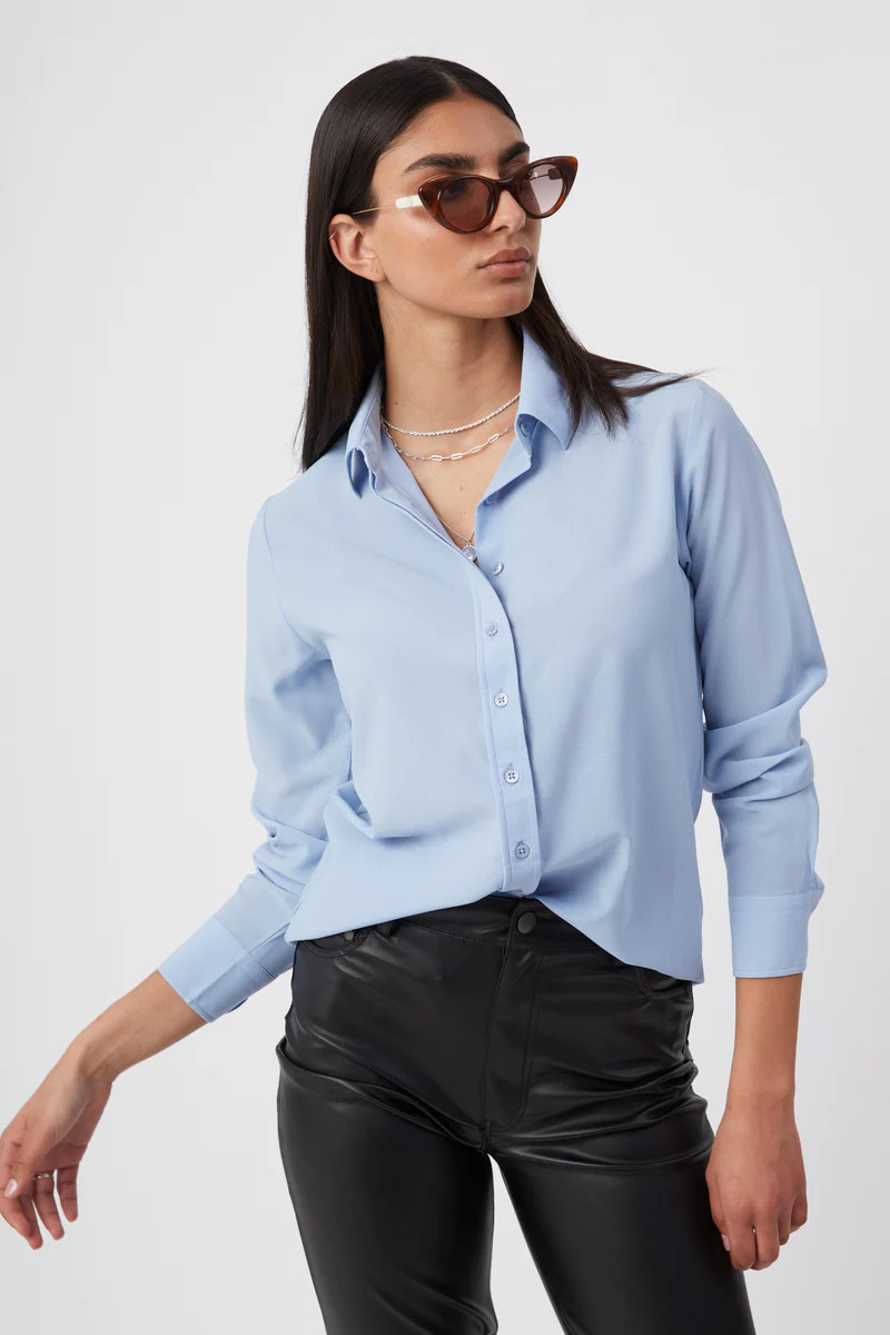 The Shirt by Rochelle Behrens - The Signature Shirt - Light Blue | The Shirt by Rochelle Behrens