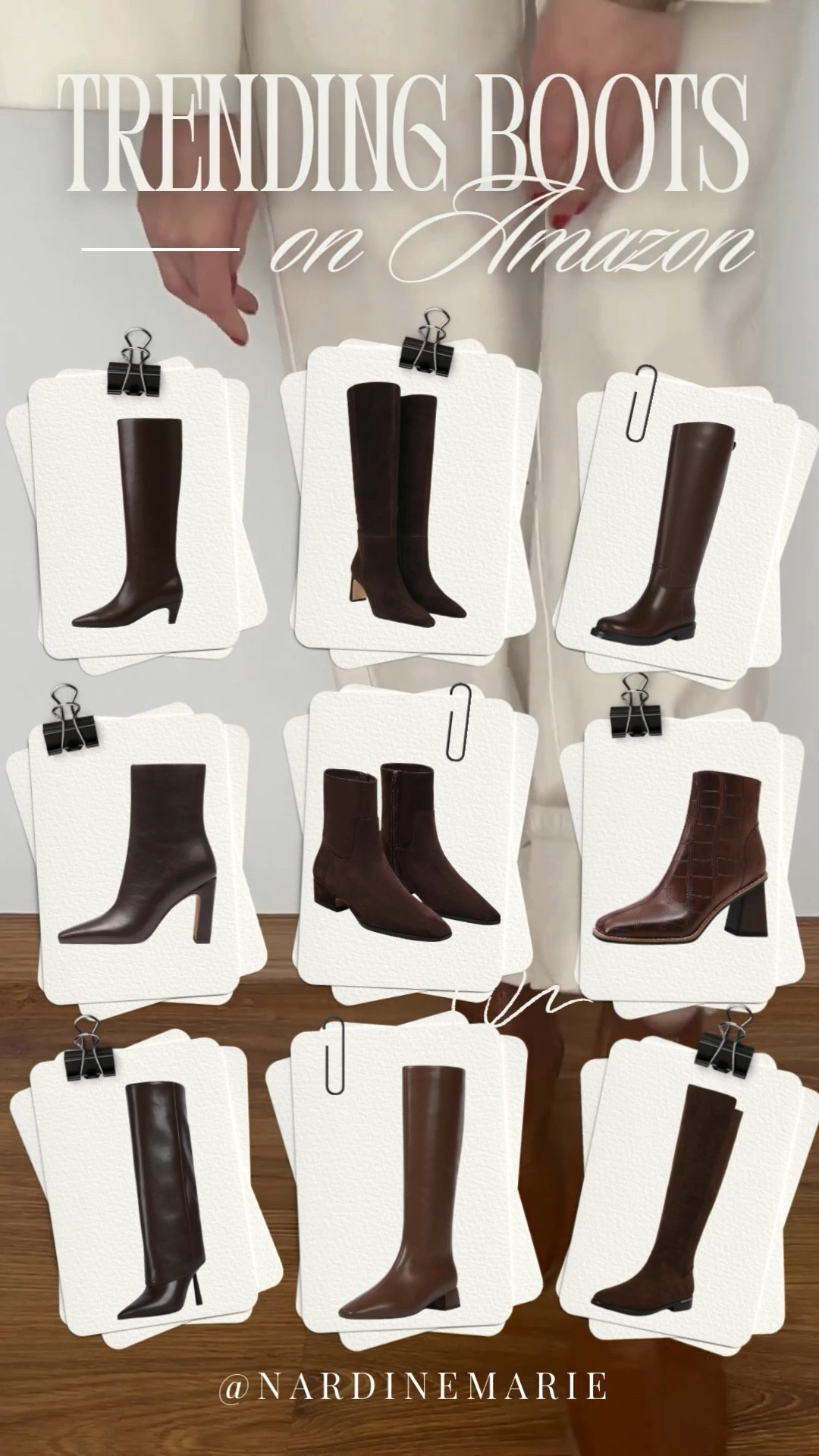 Trending boots you’ve been seeing everywhere & YES- they’re all from Amazon !!!!! 👢
From knee-high classics to chic ankle boots, these are such good staples to have on rotation all season!
& BUDGET-FRIENDLY!
Tap to shop all my favorite trending styles in one place & grab them before sizes sell out!
Shop it on my LTK!

Amazon boots, brown boots, knee high boots, ankle boots, fall boots, winter boots, neutral boots, everyday boots
#AmazonFinds #AmazonFashion #TrendingBoots #FallStyle #WinterStyle #BootSeason #NeutralStyle #AffordableFashion #LTKFinds #LTKStyle #ShopMyLTK

#LTKHoliday #LTKSeasonal #LTKGiftGuide