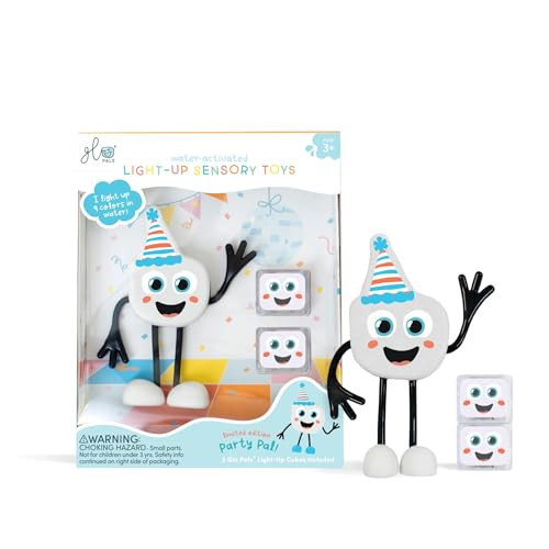 Glo Pals Party Pal Character & 2 Light Up Cubes | Amazon (US)