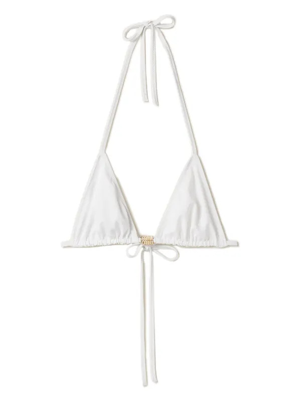 triangle-cup bikini top | Farfetch Global