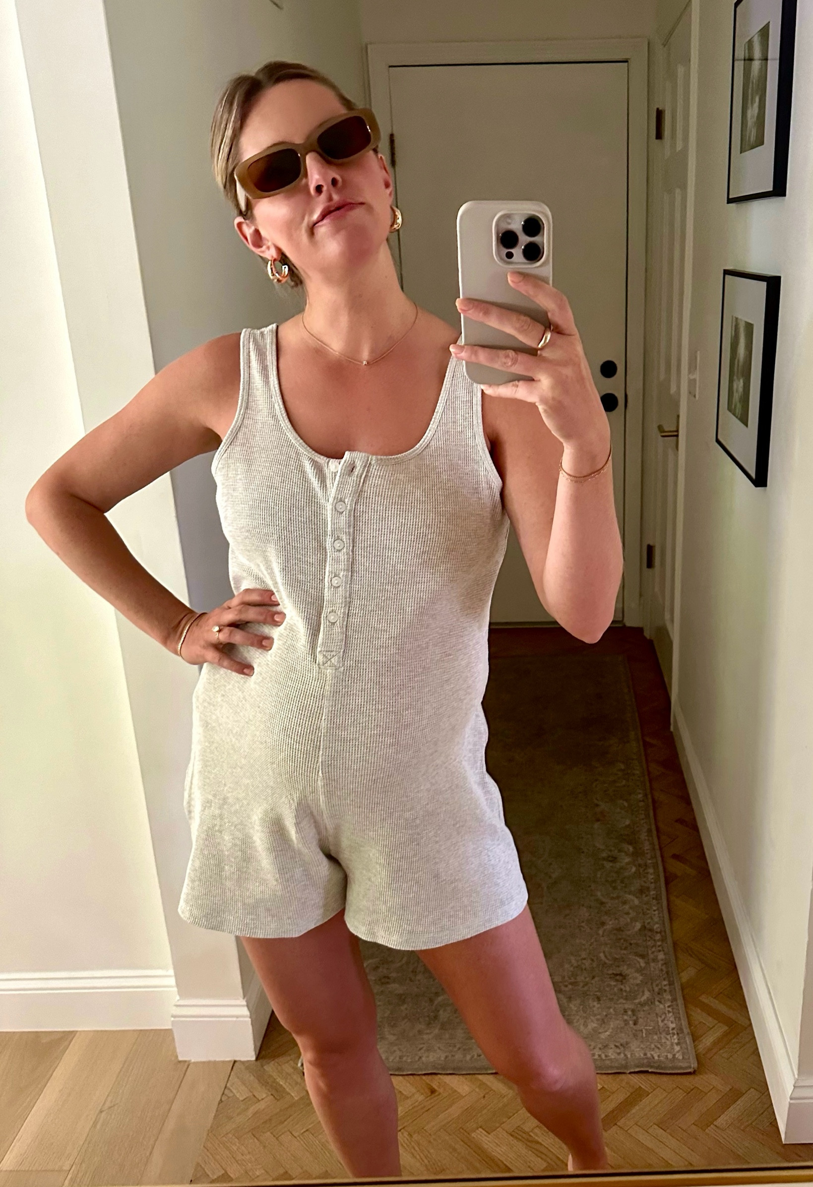 #OldNavy #Romper stealing my heart! I’m in a small (& 27 weeks pregnant)  #bump 

#LTKActive #LTKFindsUnder100 #LTKBump