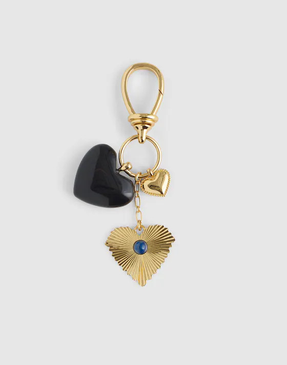 Cluster Heart Bag Charm | Madewell
