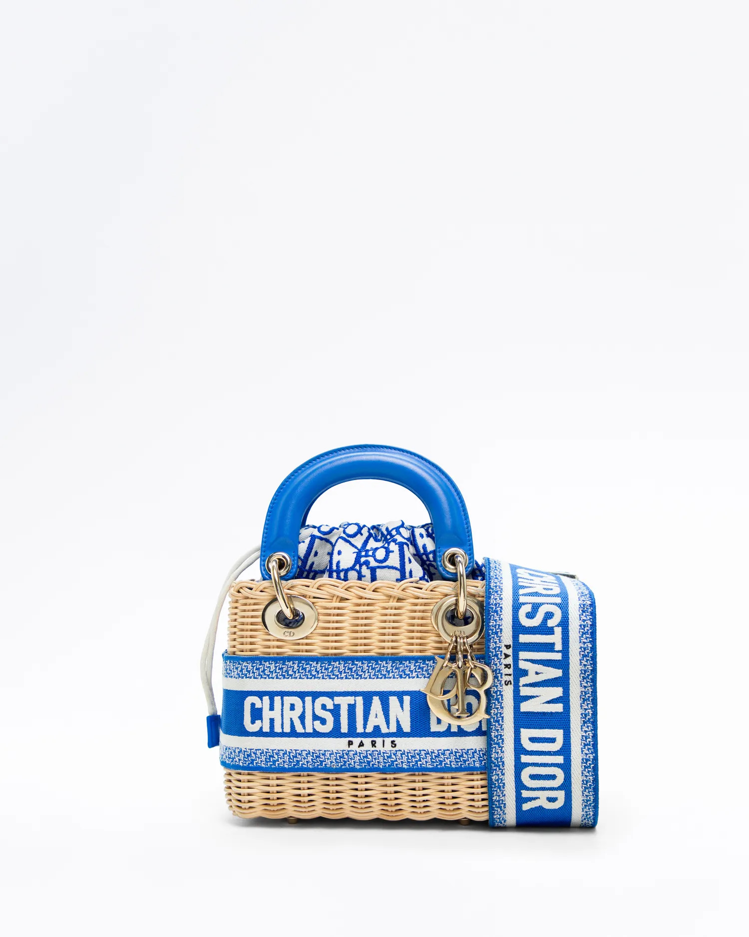 Wicker Mini Lady Dior Bag | Vivrelle