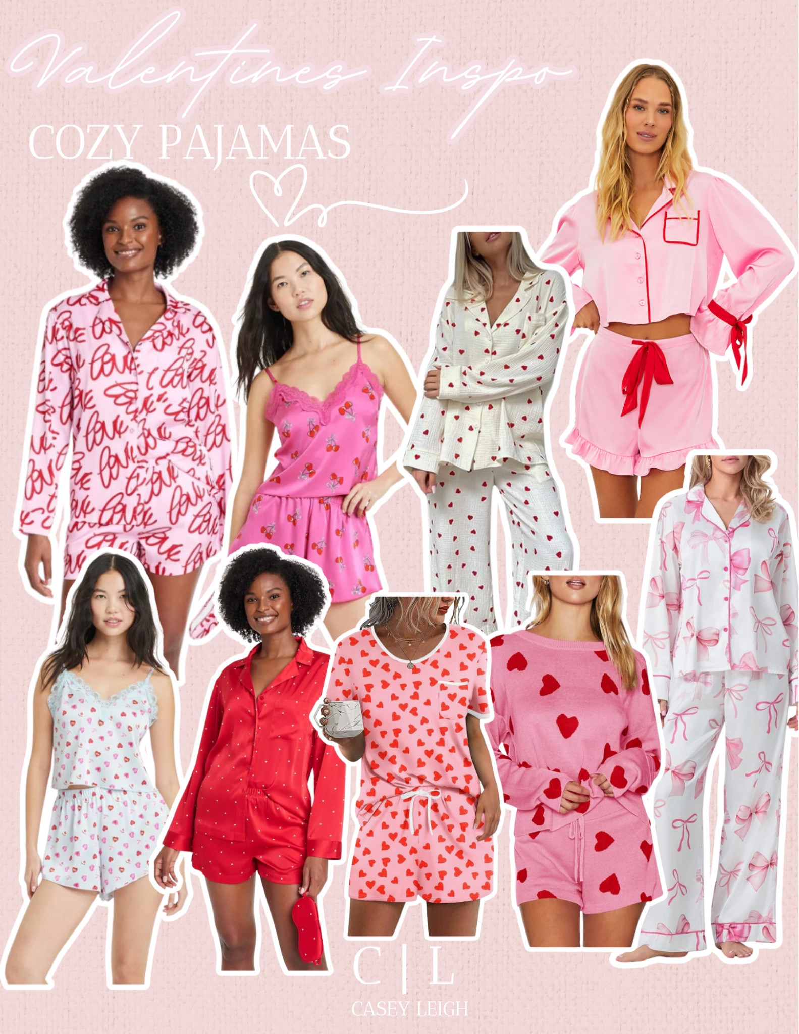 Valentine's vibes but make it cozy! 💕 These adorable PJs are perfect for a movie night, Galentine's hangout, or just treating yourself to some self-love and comfort. From playful prints to silky sets, there's a style for everyone! Shop these heart-filled looks now! #ValentinesDay 

#LTKSeasonal #LTKStyleTip