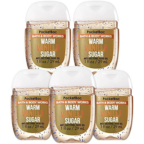 Bath and Body Works Pocketbac Hand Sanitizers Warm Vanilla Sugar 5 Pack bundle. 1 Oz | Amazon (US)