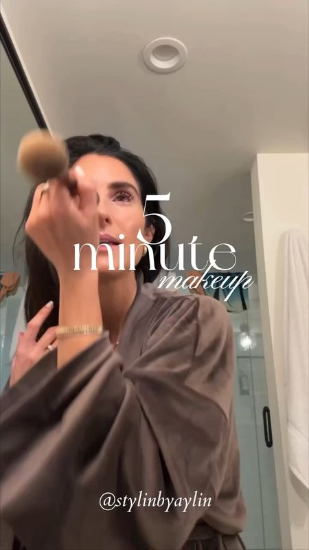 5 minute makeup routine 
#StylinbyAylin #Aylin 

#LTKbeauty #LTKfindsunder100 #LTKstyletip