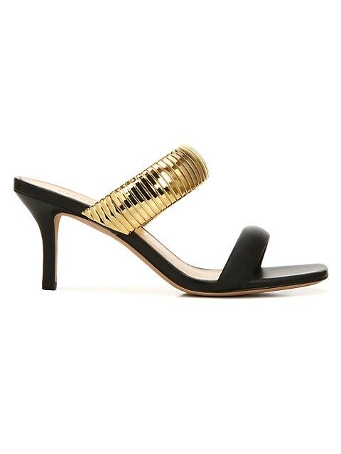 Meena Leather High-Heel Sandals | Saks Fifth Avenue