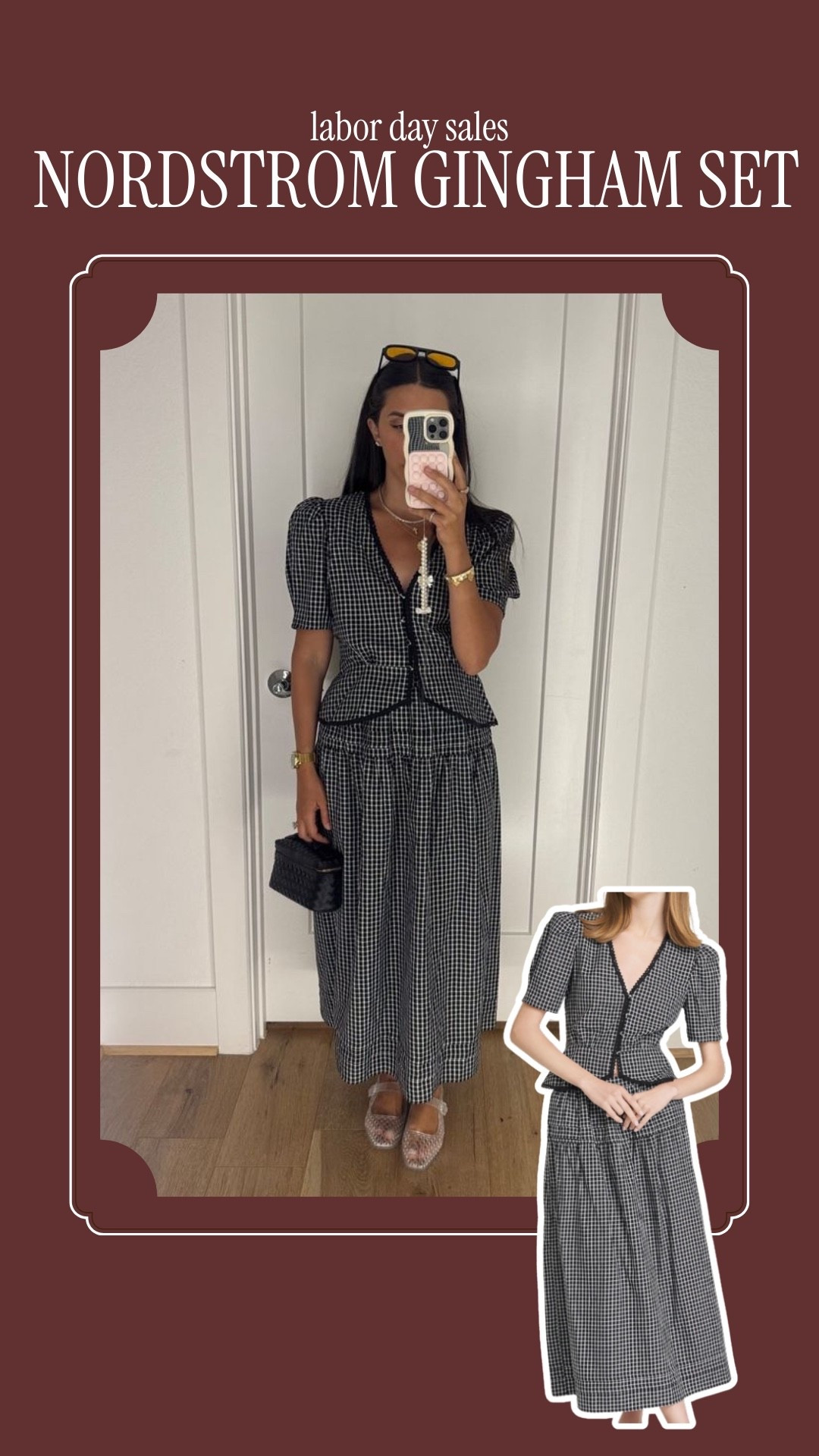 Top: small
Skirt: small

Set sold out during nsale but back in stock and on sale!! Both pieces are great together or stand alone