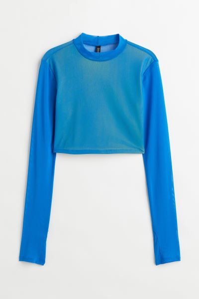 Open-backed Mesh Top | H&M (US)