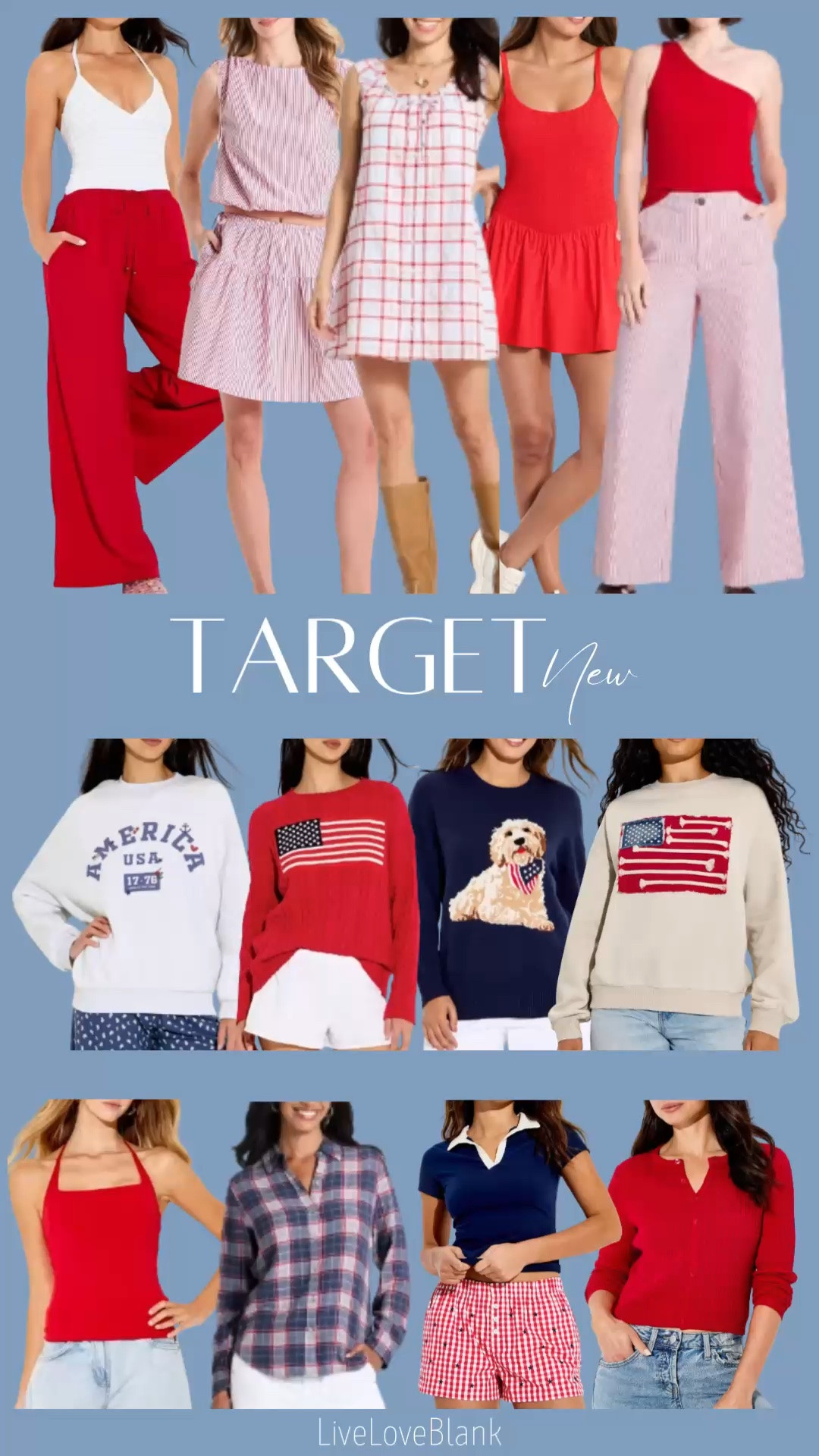 Target summer 
4th of July inspo

#LTKSeasonal #LTKOver40 #LTKU

#LTKmomlife #LTKootd