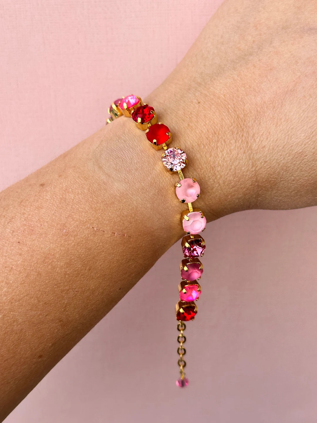 Cherry Berry 8mm Bracelet - Etsy | Etsy (US)