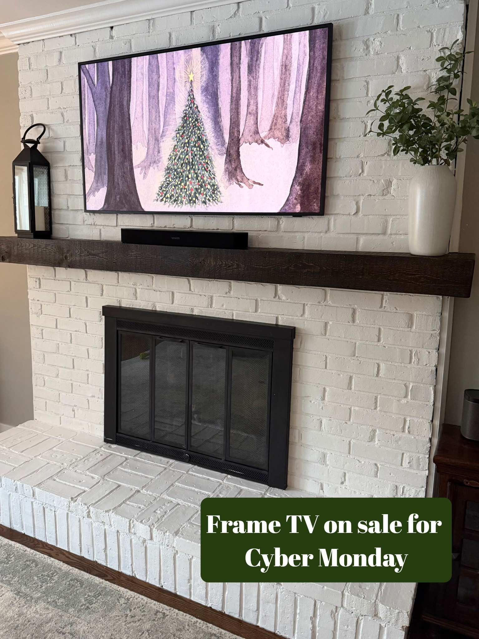 Frame TV on sale for Cyber Monday. We have the 55” for our family room. While you’re not watching tv, you can display your favorite pictures and photos. 

Hisense also makes what at a cheaper price point  

#cybermonday #tvs #techdeals 

#LTKHome #LTKCyberWeek #LTKSaleAlert