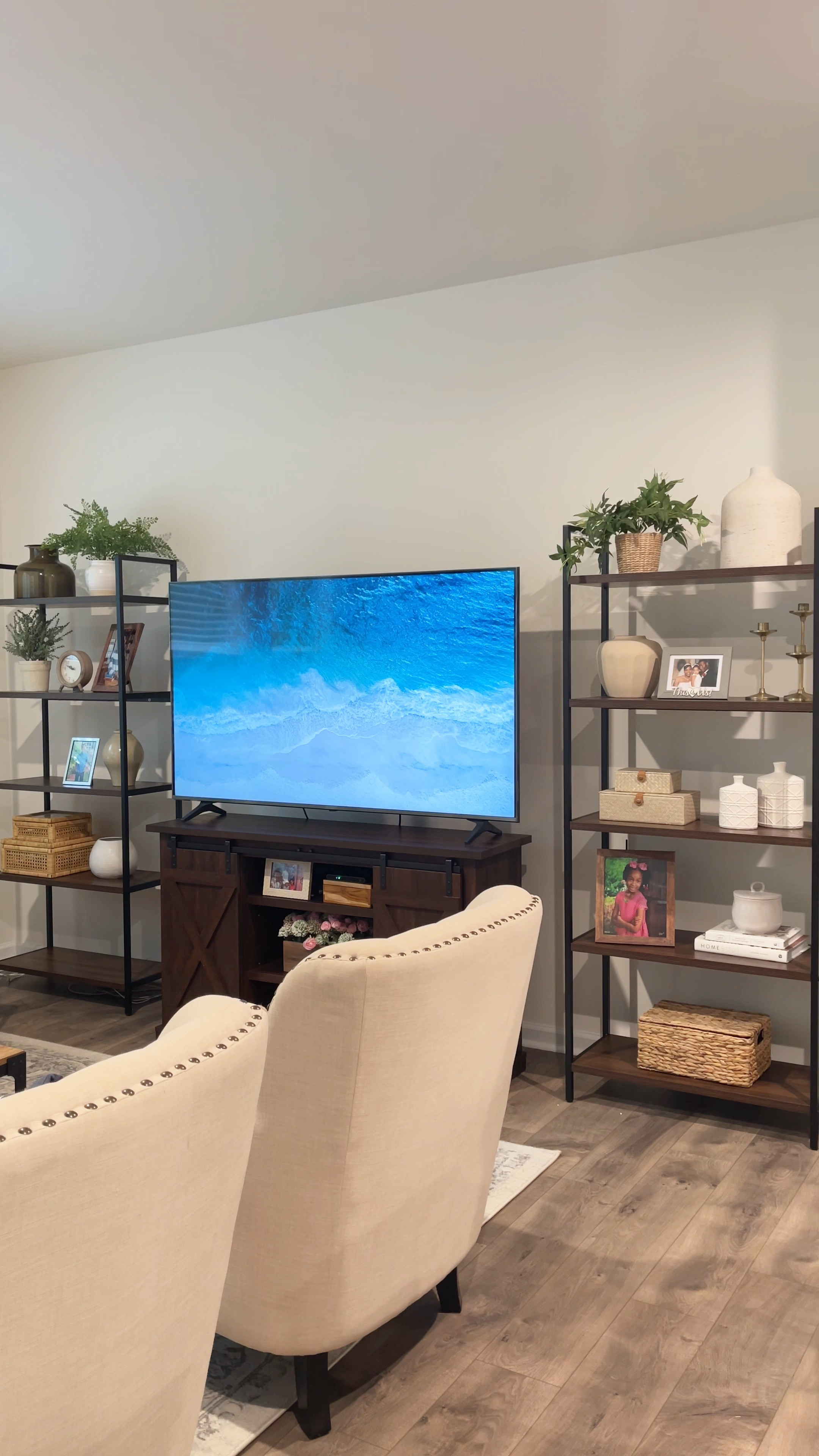 Obsessed with these bookcases. Now my house is coming together and feeling like home 🏡 

#LTKhome #LTKFind