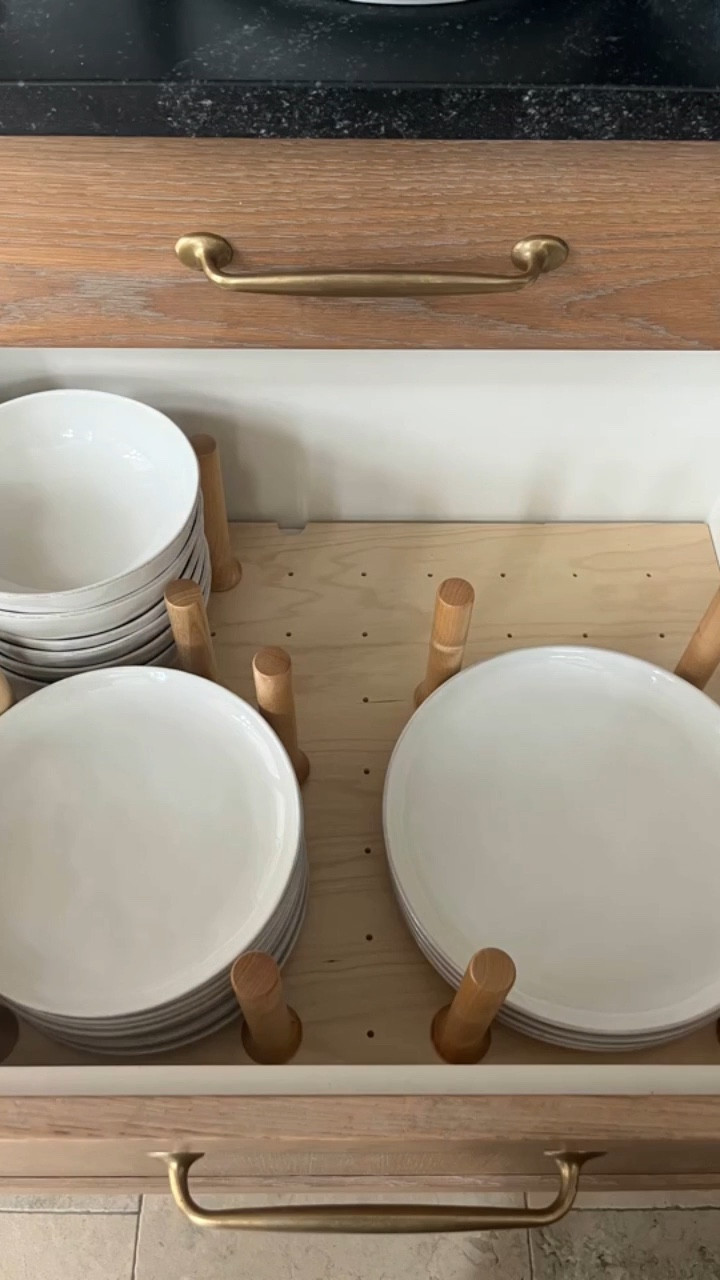 Kitchen organization can also be beautifu. This homeowner had limited cabinets so we placed her everyday dishes inside the island drawers.  

#LTKSaleAlert #LTKFamily #LTKHome