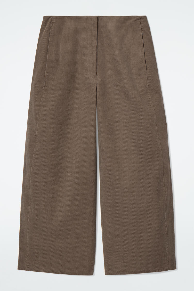 Corduroy Barrel-Leg Pants | COS (US)