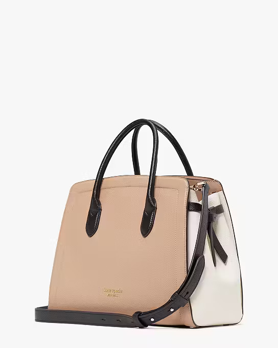 Knott Colorblocked Large Satchel | Kate Spade (US)