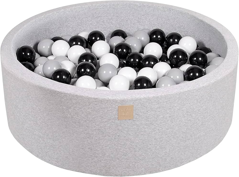 MEOWBABY Ball Pit with 200 Balls 2.75in Included for Toddlers - Baby Soft Foam Round Playpen, Lig... | Amazon (US)