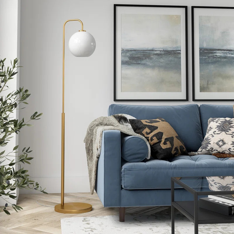 Lebec 63" Arched Floor Lamp | Wayfair North America