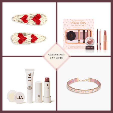 Galentine’s Day Gift Ideas for Friends - fun little Valentine’s Day gift ideas to treat your girlfriends with this year! Finds include (1) beauty and spa day gifts from Ilia, Charlotte Tilbury, and Saks; (2) hair and jewelry gifts from BaubleBar, Hill House, J.Crew, and Madewell; (3) and home valentine’s day gifts and trinkets from Kate Spade and more!

#LTKbeauty #LTKstyletip #LTKFind