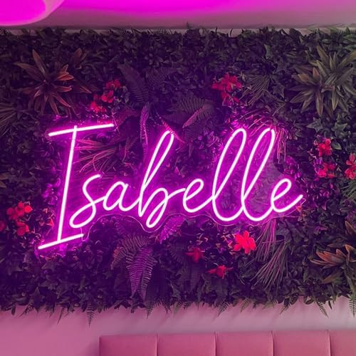 Custom Neon Sign, LC SIGN Neon Name Signs Personalized for Kid Rooms, LED Name Neon Light for Wed... | Amazon (US)