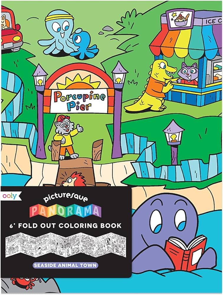 Ooly, Picturesque Panorama - Seaside Animal Town | Amazon (US)