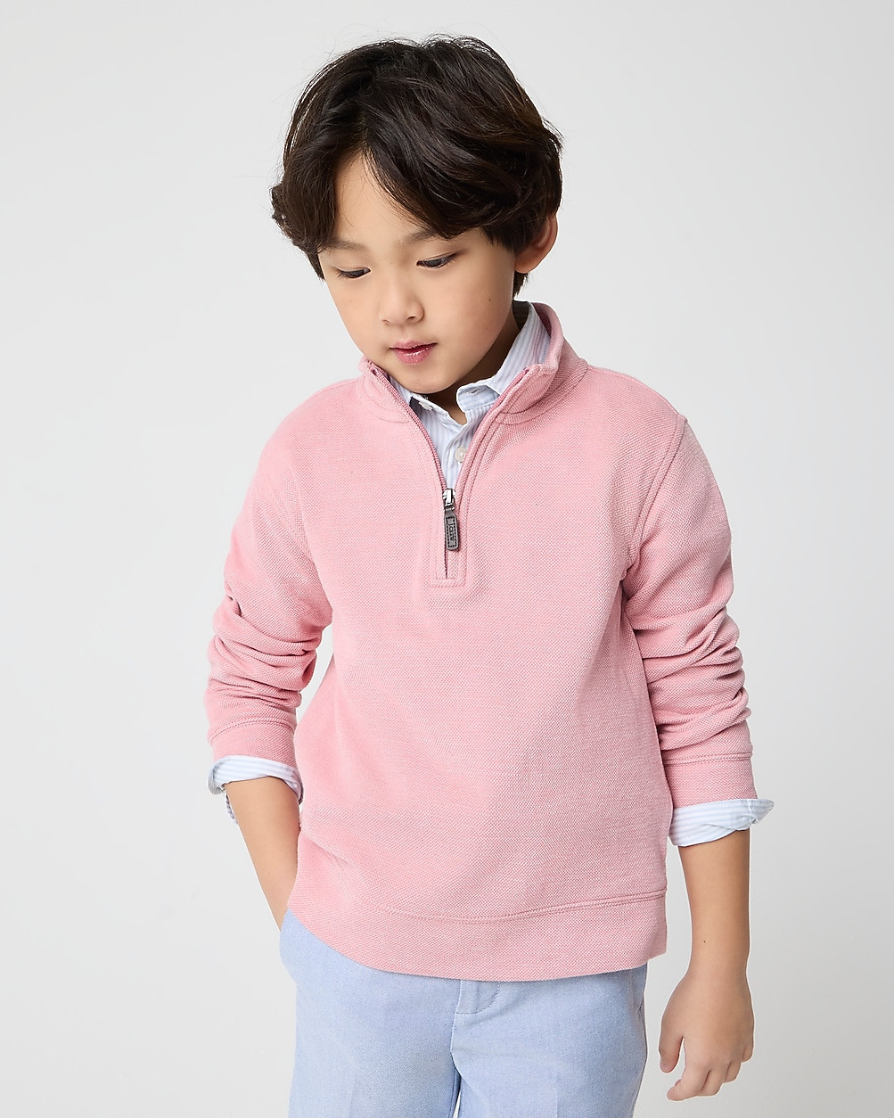 Boys' performance quarter-zip | J.Crew Factory