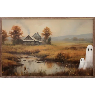 Ghosts In Field By Petals Prints Design | Wayfair North America