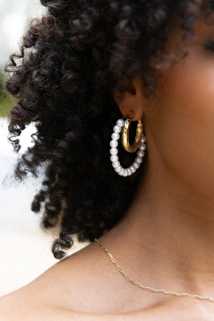 Daisy Earrings - Pearl | Petal & Pup (US)