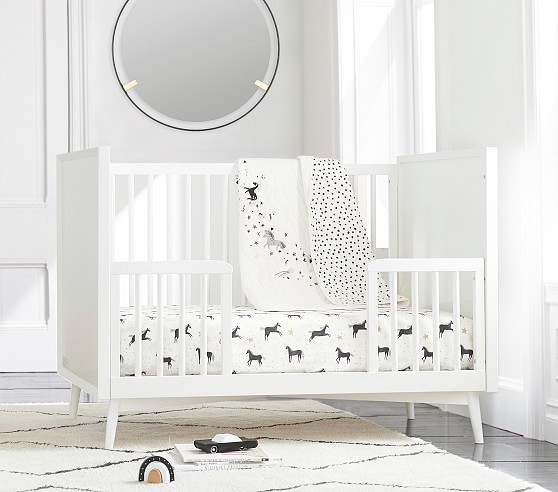 west elm x pbk Mid-Century Toddler Bed Conversion Kit Only | Pottery Barn Kids