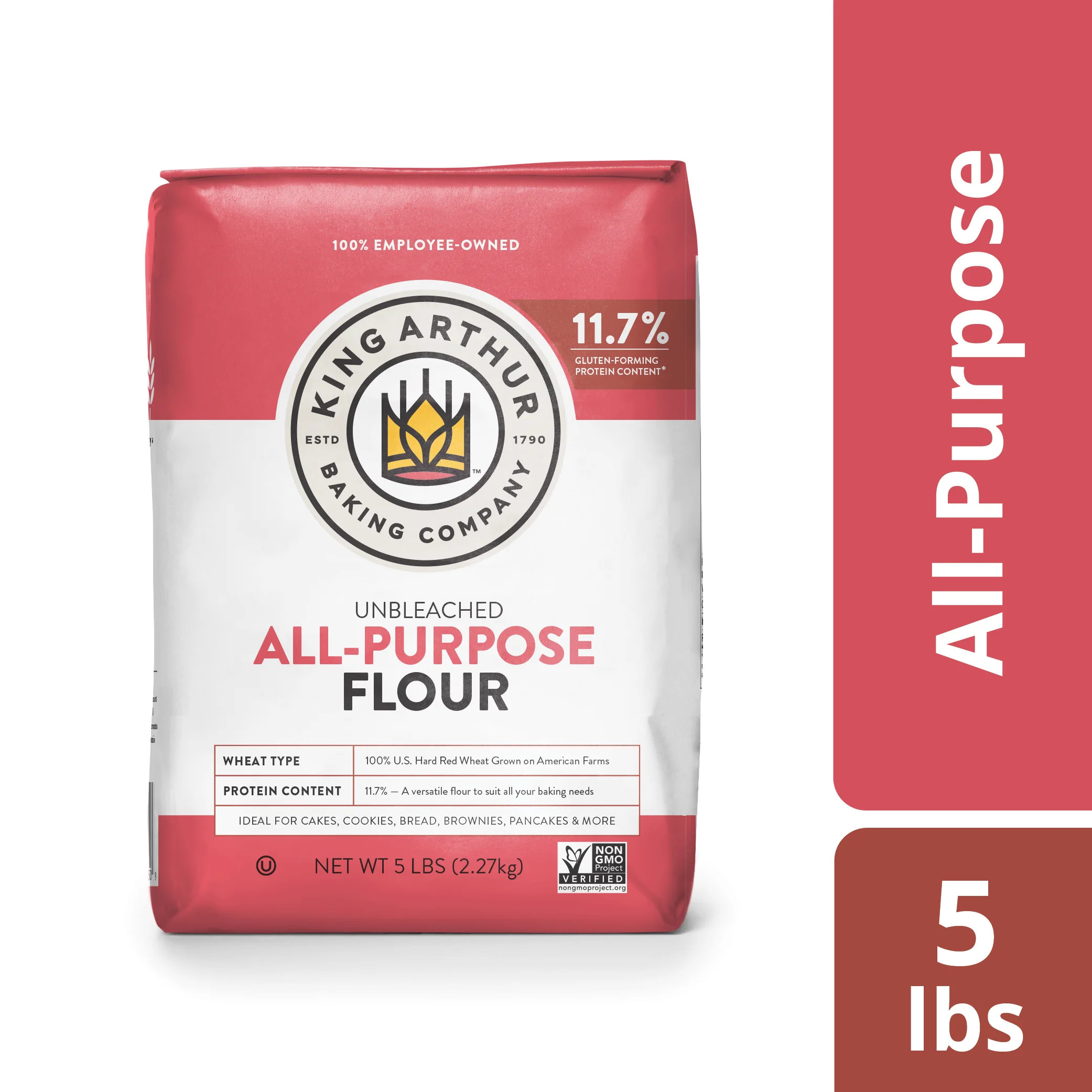 King Arthur Flour Unbleached All-Purpose Flour 5 lb. Bag | Walmart (US)