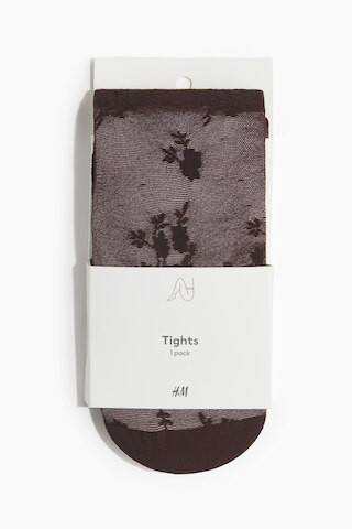 H & M - Gemusterte Strumpfhose - Braun - Damen | H&M (DE, AT, CH, NL, FI)