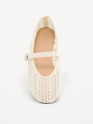 Mesh Ballet Flats for Girls | Old Navy (CA)