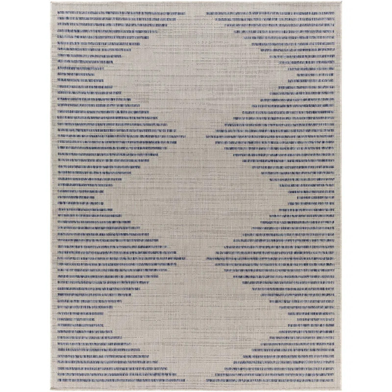 Blue/Ivory Indoor/Outdoor Rug | Wayfair North America