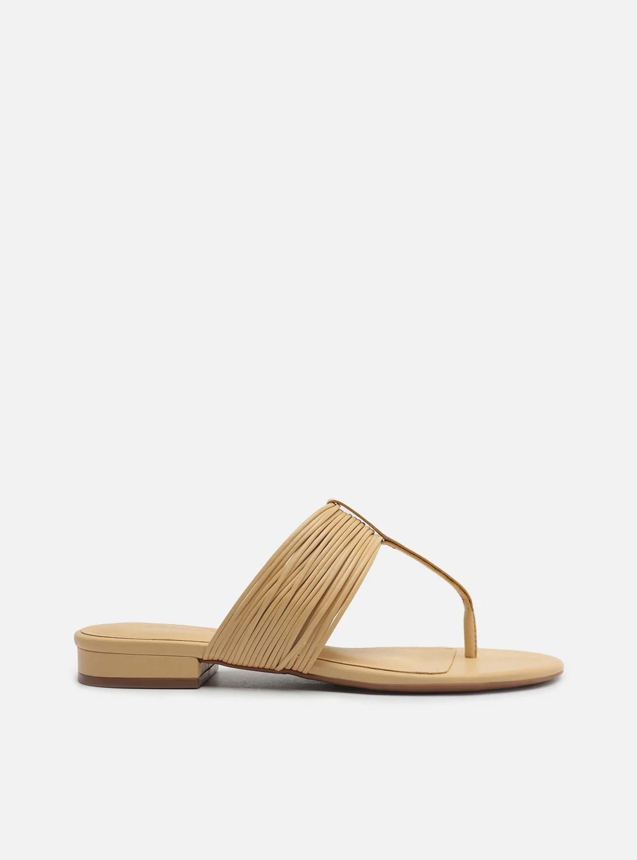 Elani Leather Flat | Arezzo US