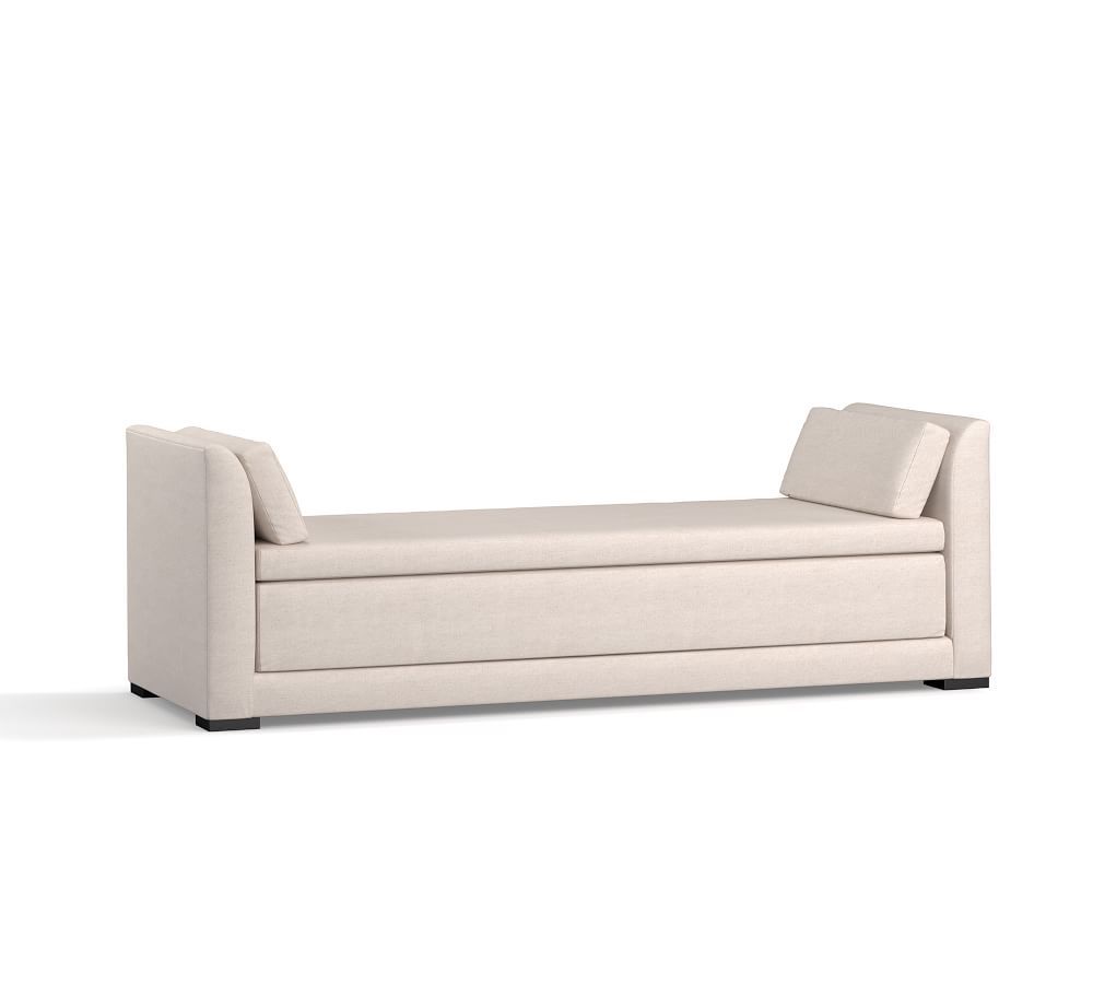 Luna Upholstered Daybed Sleeper | Pottery Barn (US)