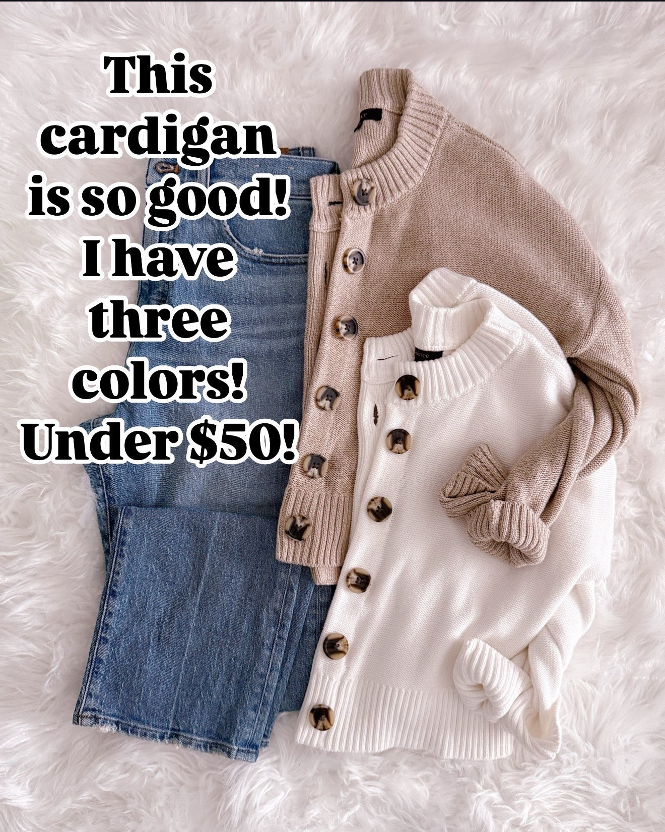 I'm obsessed and you will be too.

button up cardigan fall sweater cozy knit layering piece casual outfit staple versatile top affordable fashion under fifty dollars

#LTKWorkwear #LTKOver40 #LTKSeasonal