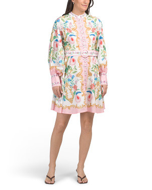 Long Sleeve Mini Dress With Belt | Casual Dresses  | Marshalls | Marshalls