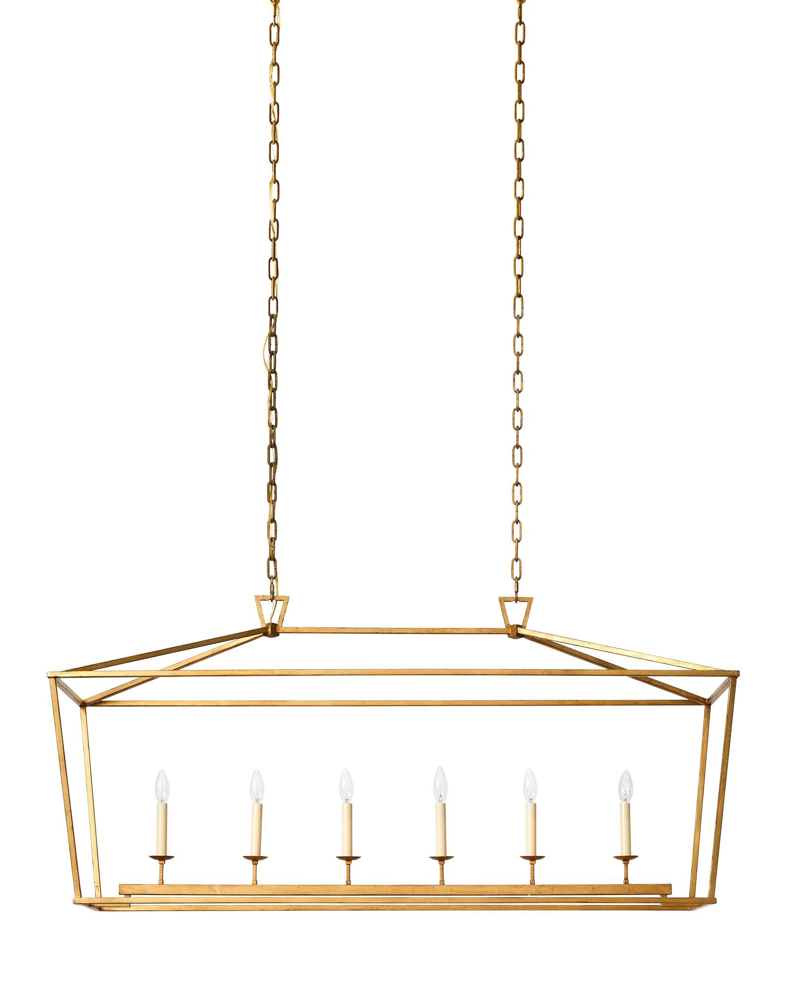 Kentfield Long Chandelier | Serena and Lily