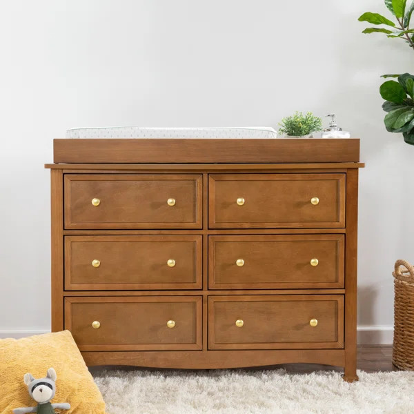 Kalani 6 Drawer Double Dresser | Wayfair North America