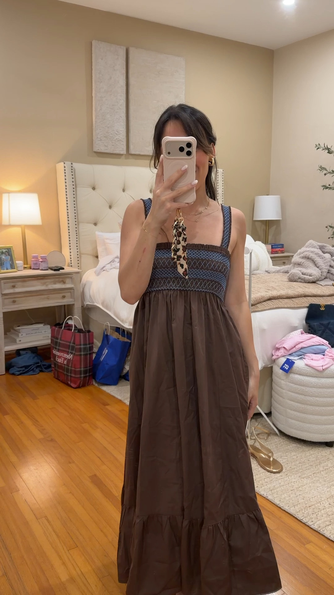 Wearing small regular use code springaf for stackable! 