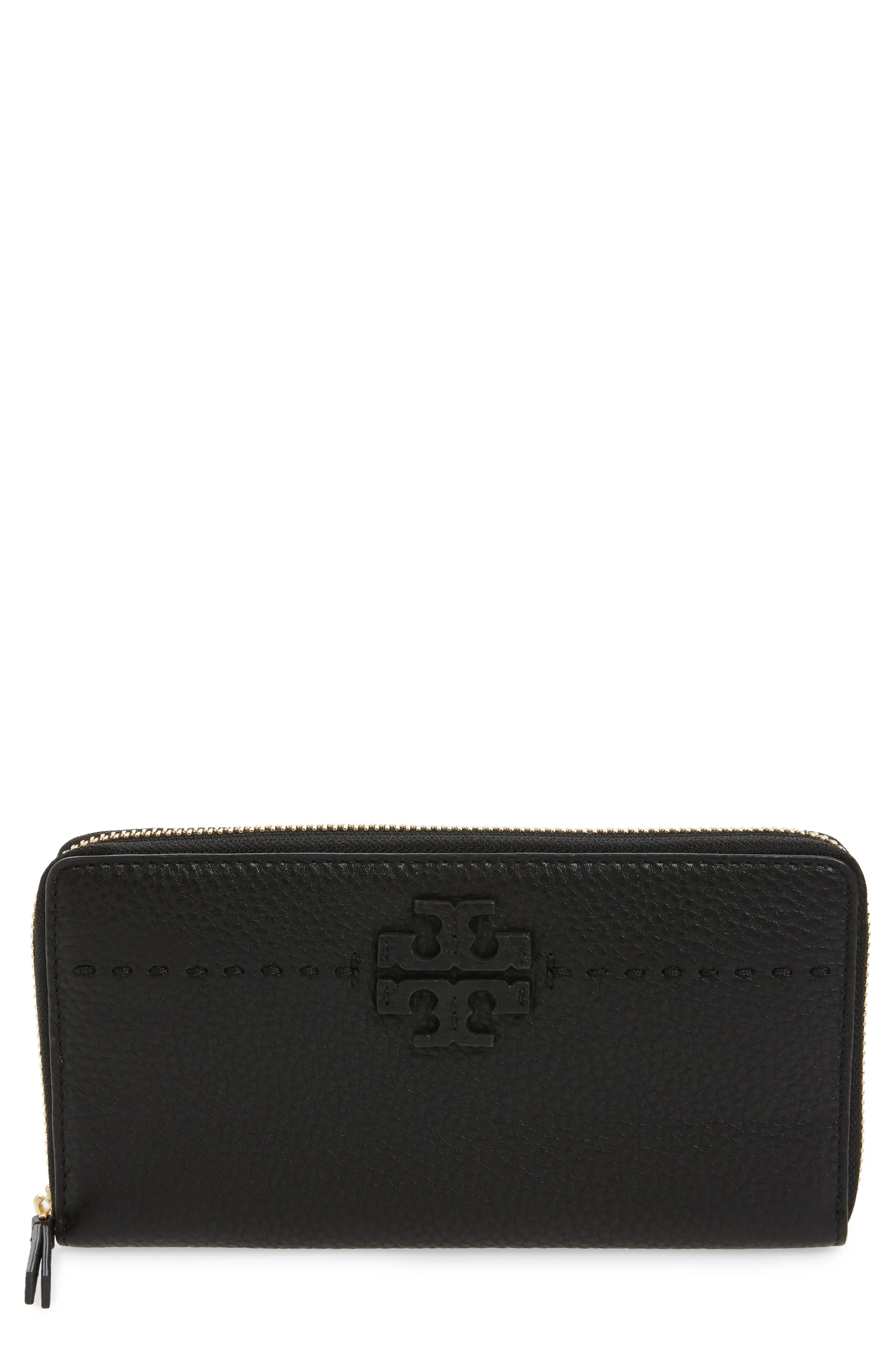 McGraw Leather Continental Zip Wallet | Nordstrom