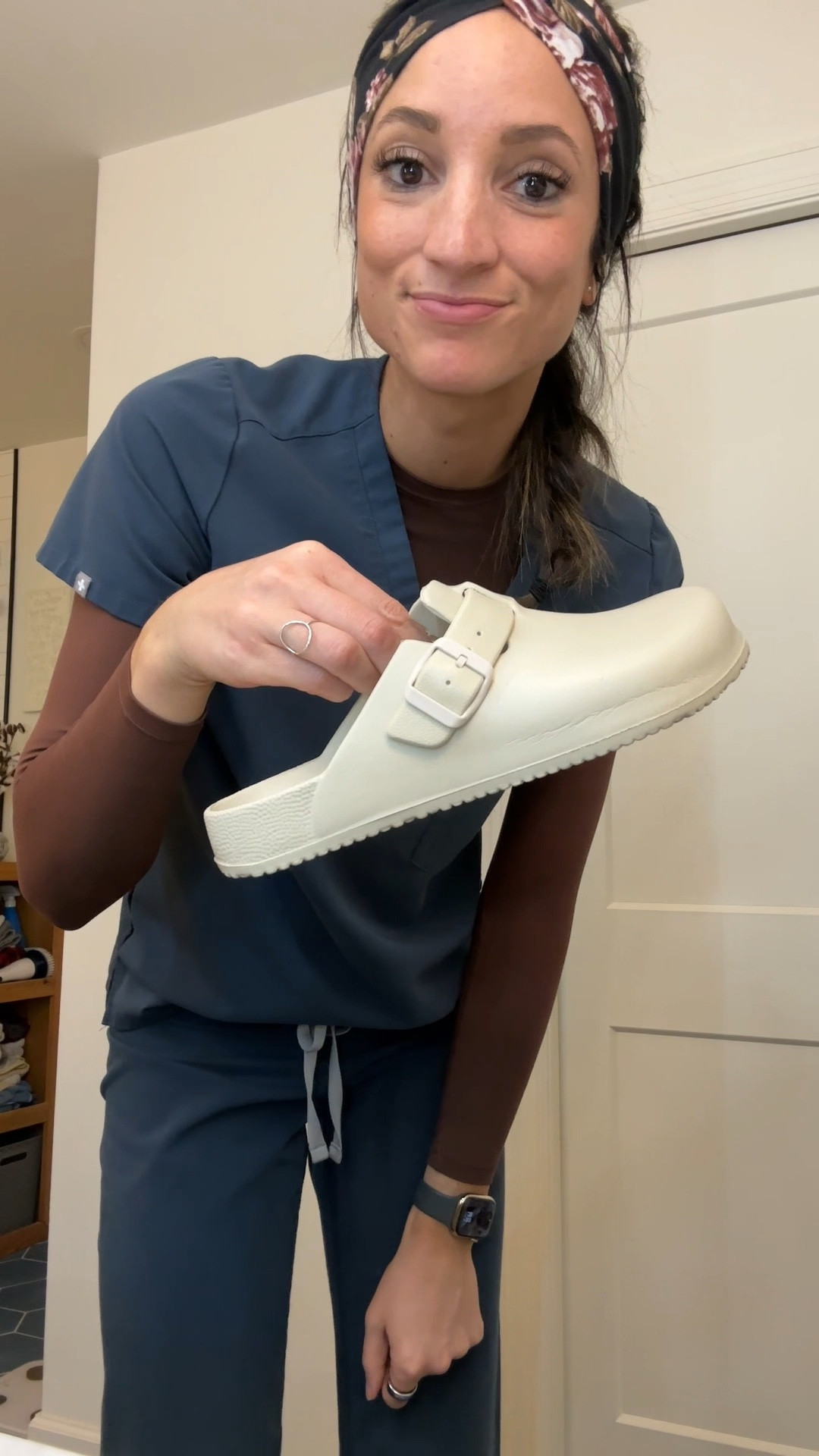 New work shoes! These are so comfy but also very functional for the ER! 🤎 #workshoes #nurseshoes 

#LTKWorkwear #LTKStyleTip #LTKShoeCrush